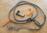 NEW 1/4" AmSteel Tether with Tether Bow Hanger WEBBING Package